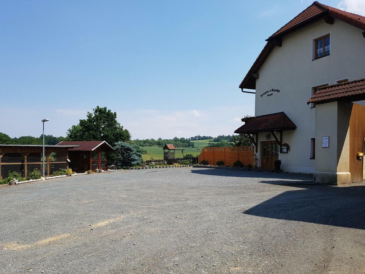 Pension Und Bauernhof Petzold Hotel Greiz Kültér fotó